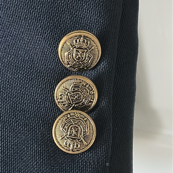 HAGGAR Men’s Navy Blazer Size 38 - Picture 7 of 10